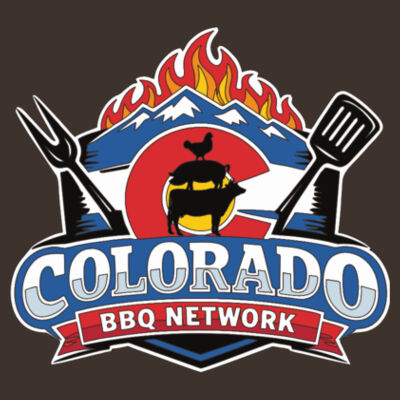 COBBQN FULL FRONT - Youth Core Fleece Pullover Hooded Sweatshirt Design