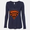 Women's Flowy Long Sleeve V-Neck Tee Thumbnail