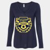 Women's Flowy Long Sleeve V-Neck Tee Thumbnail