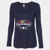 Women's Flowy Long Sleeve V-Neck Tee Thumbnail