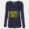 Women's Flowy Long Sleeve V-Neck Tee Thumbnail