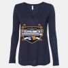Women's Flowy Long Sleeve V-Neck Tee Thumbnail