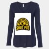 Women's Flowy Long Sleeve V-Neck Tee Thumbnail