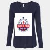 Women's Flowy Long Sleeve V-Neck Tee Thumbnail