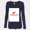 Women's Flowy Long Sleeve V-Neck Tee Thumbnail