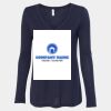 Women's Flowy Long Sleeve V-Neck Tee Thumbnail