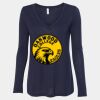 Women's Flowy Long Sleeve V-Neck Tee Thumbnail