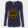 Women's Flowy Long Sleeve V-Neck Tee Thumbnail