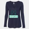 Women's Flowy Long Sleeve V-Neck Tee Thumbnail