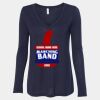 Women's Flowy Long Sleeve V-Neck Tee Thumbnail