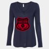 Women's Flowy Long Sleeve V-Neck Tee Thumbnail
