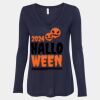 Women's Flowy Long Sleeve V-Neck Tee Thumbnail