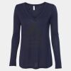 Women's Flowy Long Sleeve V-Neck Tee Thumbnail