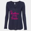 Women's Flowy Long Sleeve V-Neck Tee Thumbnail