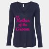 Women's Flowy Long Sleeve V-Neck Tee Thumbnail