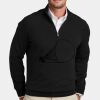 Cotton Stretch 1/4 Zip Sweater Thumbnail