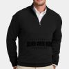 Cotton Stretch 1/4 Zip Sweater Thumbnail