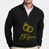 Cotton Stretch 1/4 Zip Sweater Thumbnail